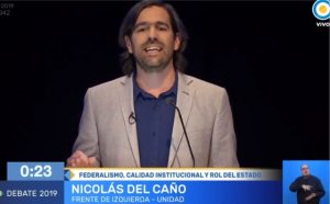 El candidato a Presidente Del Caño durísimo contra Macri