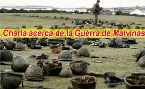Villa Elisa: Charla acerca de la guerra de Malvinas