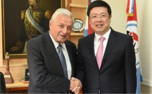 El embajador de China visitó Concepción del Uruguay