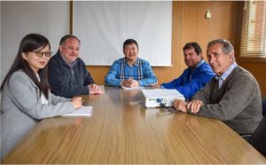 El electo Senador del Depto. Colón Santa Cruz se reunió con el PGE