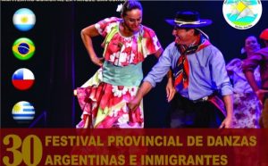 30° Festival provincial de Danzas Argentinas e Inmigrantes en Villa Elisa