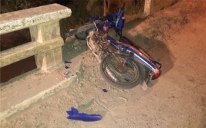 Accidente en San José. Una persona con lesiones graves