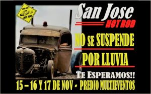 Se viene el 8vo San José Hot Rod, desde el 15 al 17 de noviembre
