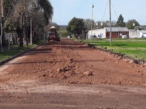 La Municipalidad de Ubajay realiza trabajos de mejoras en las calles