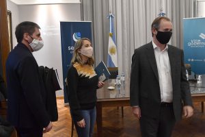 Bordet analizó con senadores oficialistas la emergencia solidaria
