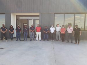 Autoridades de la Federación Nacional de Bomberos visitaron Villa Elisa