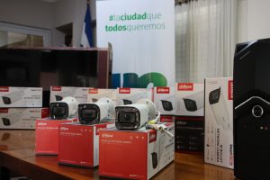Comienza la instalación de nuevas cámaras de seguridad en Villa Elisa