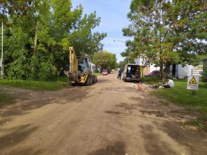 Se construyen tres nuevas bocas de tormenta en Zona Norte