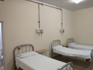 Avanza la obra de ampliación de camas con oxígeno en el hospital “San Roque”⁣