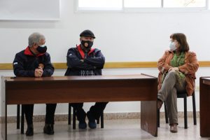 Villa Elisa recibió la visita del Presidente del Consejo Nacional de Bomberos Voluntarios