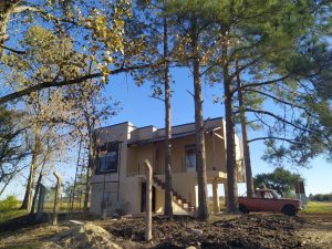 Finaliza la construcción de la nueva vivienda del cuidador en el Balneario Rocha