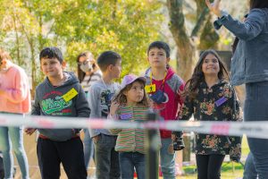 Con juegos y charlas se abordaron los derechos de niñas y niños