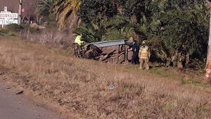 Joven perdió la vida en un accidente de tránsito en la autovía