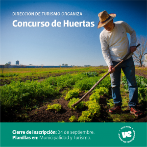 Villa Elisa: Abrió la convocatoria para participar del Concurso de Huertas 2021