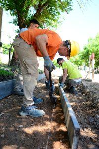 Villa Elisa: Se extiende el cordón cuneta en Zona Norte de la ciudad