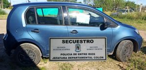 En la planta verificadora  se detectó un vehículo con pedido de secuestro, con patentes y documentación adulterada. 