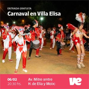 Domingo de Carnaval en Villa Elisa