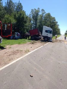 Siniestro vial sin lesionados en el km 7,5 de la ruta 130