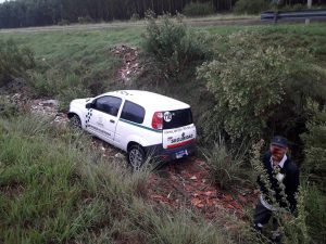 Accidente en el km 202 de la Autovía