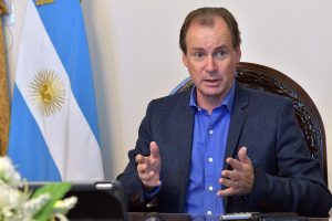 Bordet valoró la defensa de la obra pública en el acuerdo con el FMI