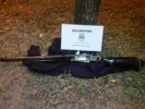 Personal de comisaria villa Elisa secuestró un arma de fuego para establecer procedencia