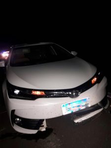 Chocó con un carpincho en el KM200 de la autovía