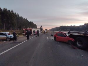 Accidente en la Autovía