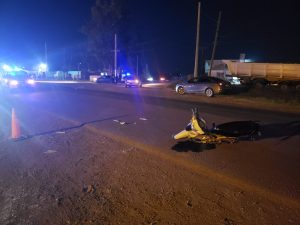 Accidente de transito en Villa Elisa