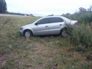 ACCIDENTE VIAL EN EL KM  182 DE LA AUTOVÍA J.G ARTIGA