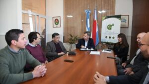 REUNIÓN CON EL MINISTRO DE PLANEAMIENTO: EL AVANCE DE LA OBRA DE LA ESCUELA Y OTROS PROYECTOS