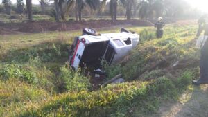 Accidente en Cettour y 2 de Abril