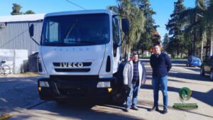 ADQUSICIÓN DE UN CAMIÓN POR MEDIO DEL PROGRAMA MUNICIPIOS DE PIE