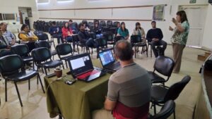 Capacitación en uso de imágenes con fines catastrales en Villa Elisa