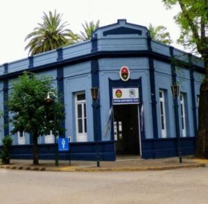 Accidente de tránsito en 12 de Abril y Hernández de la ciudad de Colón