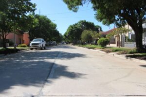 Villa Elisa: Calle Héctor de Elía ya luce una nueva cuadra de hormigón