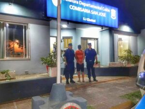 En San José un masculino fue aprehendido por desobediencia judicial