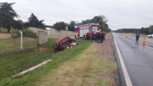 Despiste con lesionados en la ruta 130