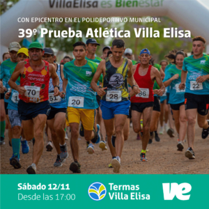Todos invitados a la Prueba Atlética Ciudad de Villa Elisa