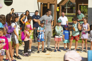 Empezó otra edición de la Colonia de Vacaciones en Villa Elisa