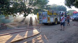 Colón: Incendio en una vivienda
