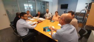 Autoridades locales realizan gestiones para avanzar con la construcción del Centro de Desarrollo Infantil en Villa Elisa