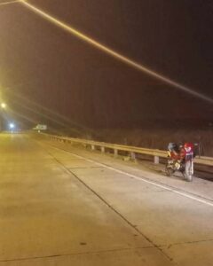 Un motociclista resultó con lesiones graves en un Accidente