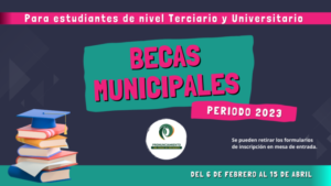 Pronunciamiento: BECAS MUNICIPALES