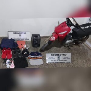 ALLANAMIENTOS, DETENCIÓN  DE UN JOVEN Y  SECUESTROS DE VARIOS ELEMENTOS