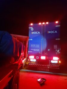 Accidente sin lesionados en el km 150 de la Autovía