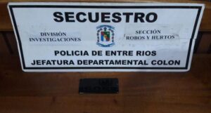 Se recuperó un celular que había sido sustraído