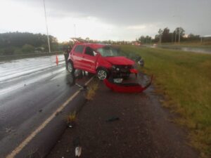 Despiste en el km 156.5 de La Autovía Gervasio General Artigas