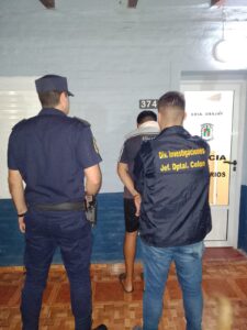 MASCULINO CON PEDIDO DE DETENCIÓN FUE INTERCEPTADO POR PERSONAL DE  LA DIVISIÓN JEFATURA DEPARTAMENTAL COLÓN EN LA CIUDAD DE UBAJAY
