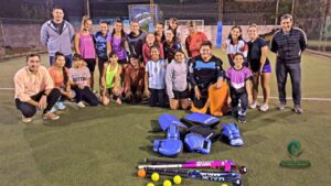 ENTREGA DE MATERIALES PARA HOCKEY DEPRO