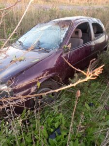 Accidente sobre ruta provincial 23